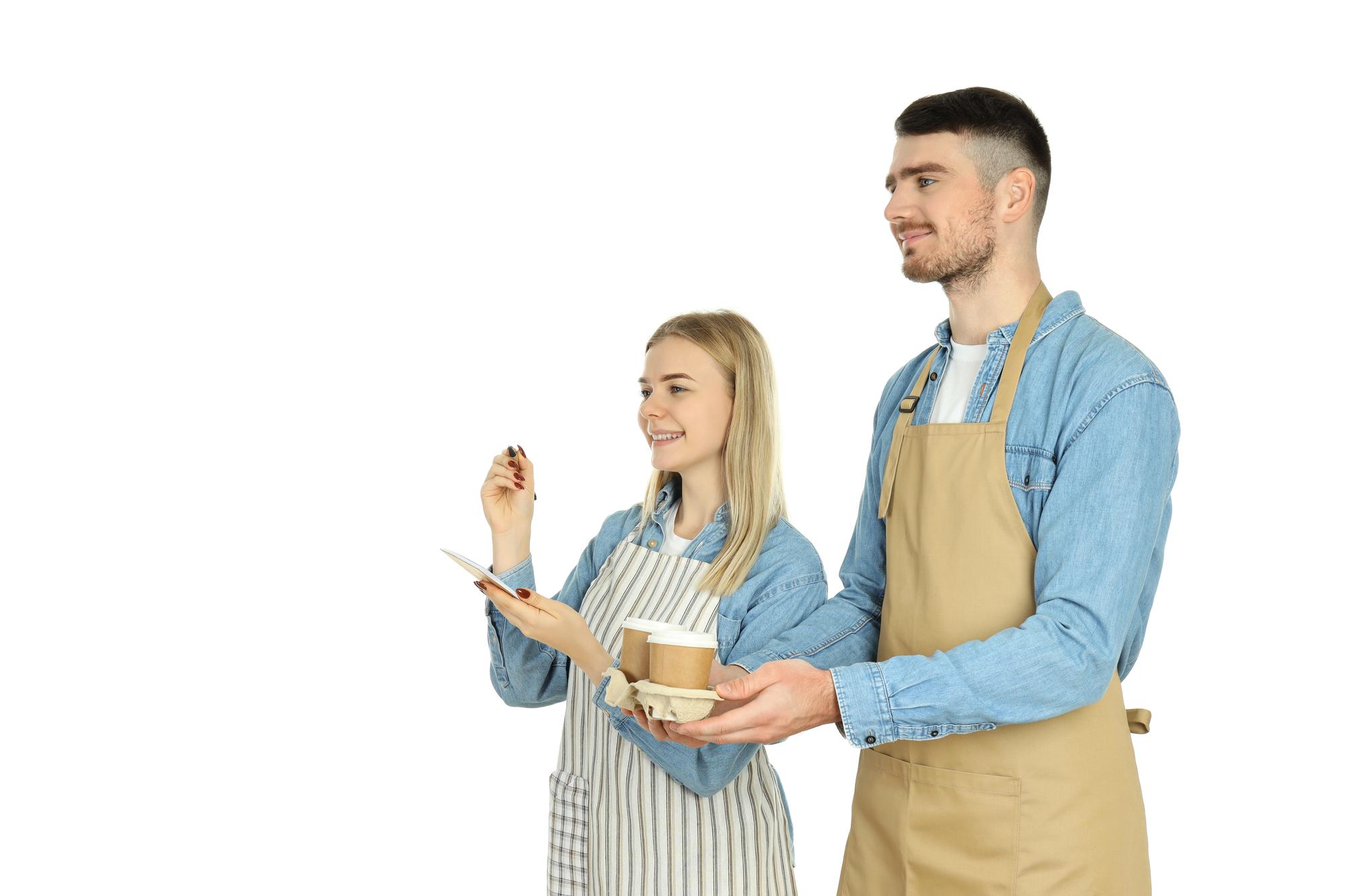 Instructor guiding a small cooking class
